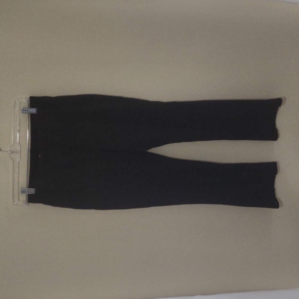 Common Sense straight leg stretch ankle pants Size M Charcoal. Made in the USA - Picture 7 of 7